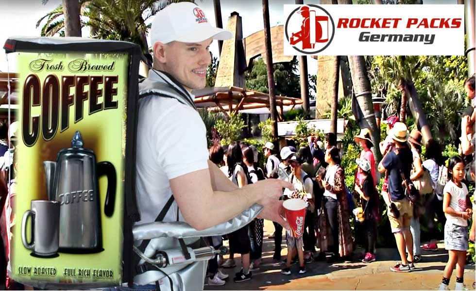 Coffee Backpack ∣ dispense 19 Liter Hot Coffee